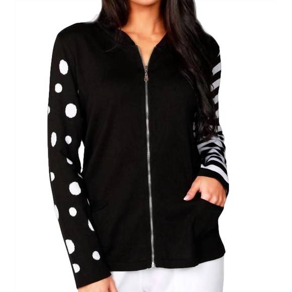 NEW ANGEL zip bomber jacket in black - Picture 1 of 1
